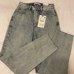Zara Mom Fit ankle jeans